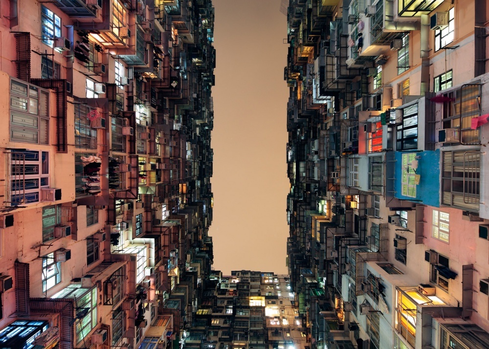 Residential area in Hong Kong