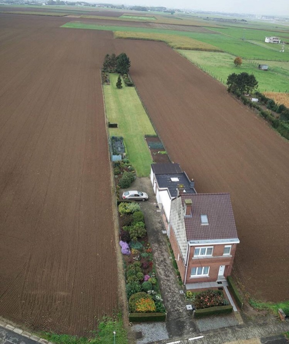 It must be wonderful having a secluded home all to yourself — and some land to plant potatoes